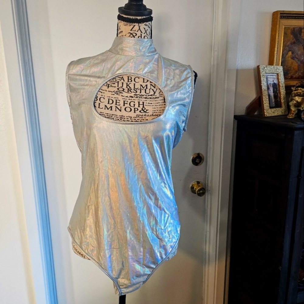 Metallic bodysuit